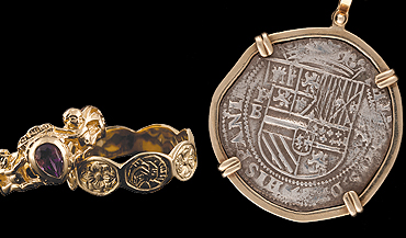 Shipwreck Jewelry Atocha Coins