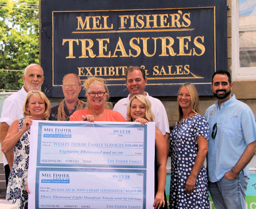 Mel Fisher Days Check Presented 2018